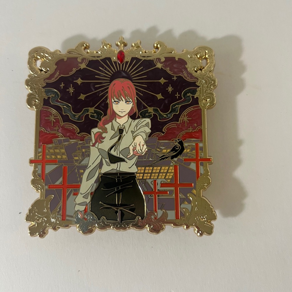 Makima CSM Open Frames Wave 3 Chainsaw Man 2.5" MintyxPins‎ Limited Edition 150